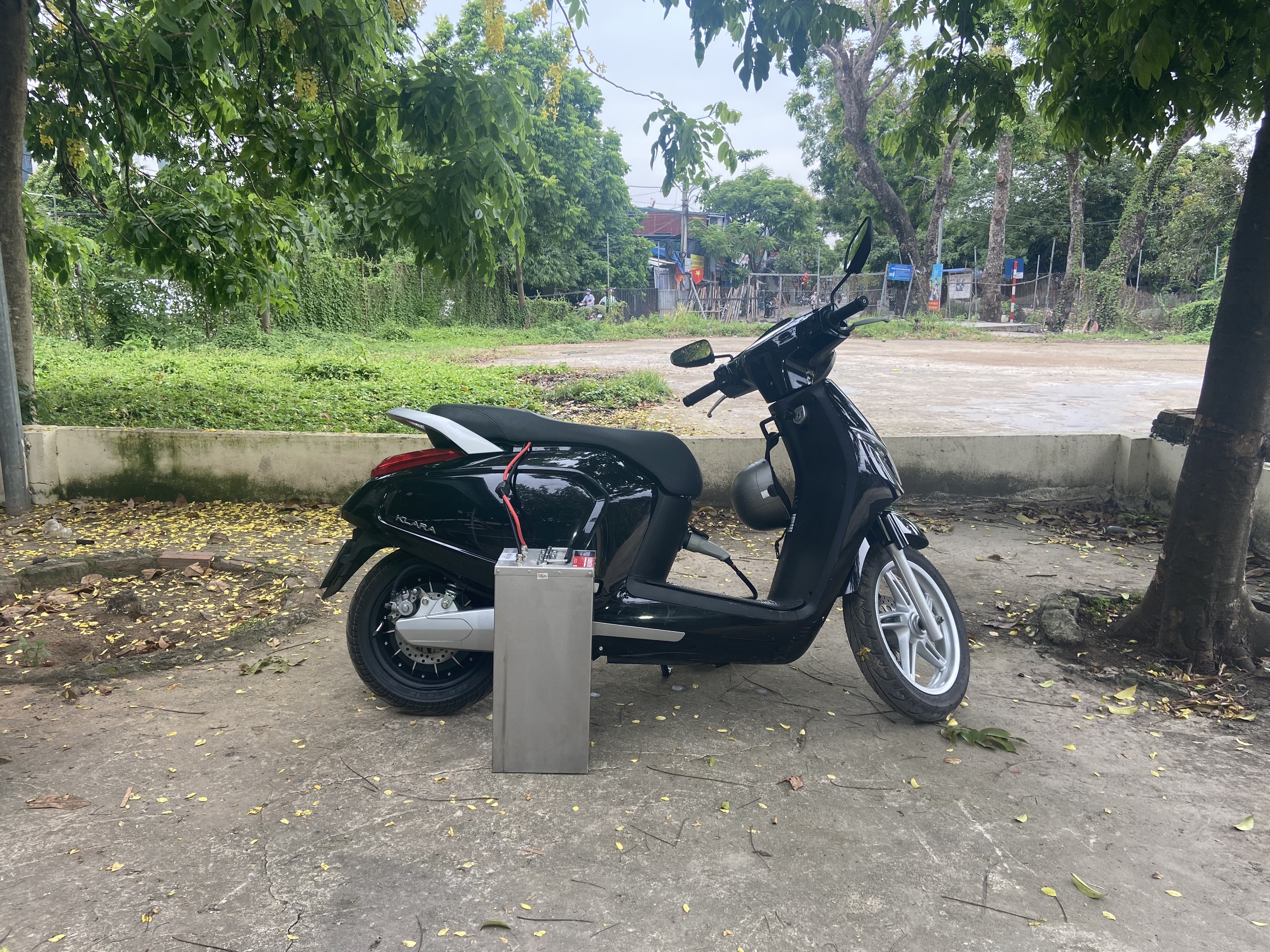 Bộ pin khủng cho xe điện Vinfast Klara chạy 300km một lần sạc, tốc độ max 100km/h
